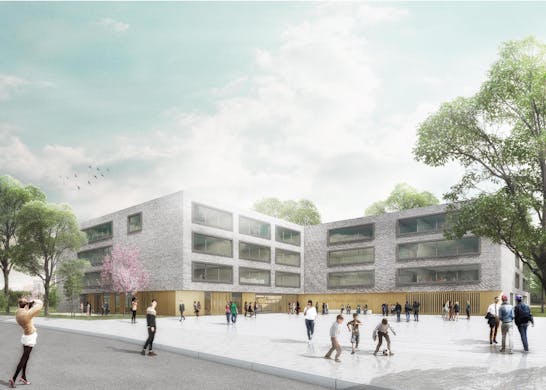 Ergebnis Neubau Der Gustav Heinemann Oberschule Competitionline