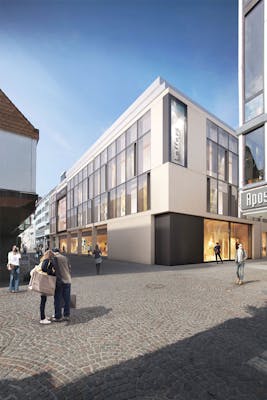 Ergebnis Neugestaltung Der Fassade Mottenstrasse Ku Competitionline