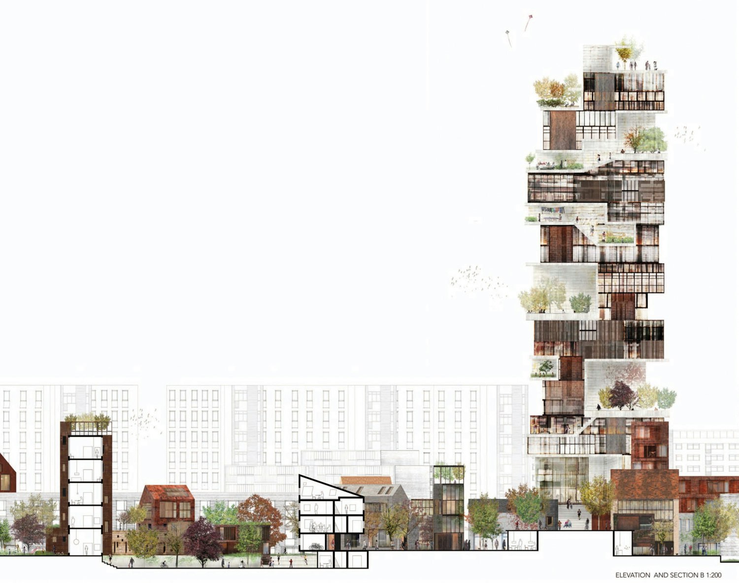 Projekt Tornrosen Tower An Urban Landmark Cultu Competitionline