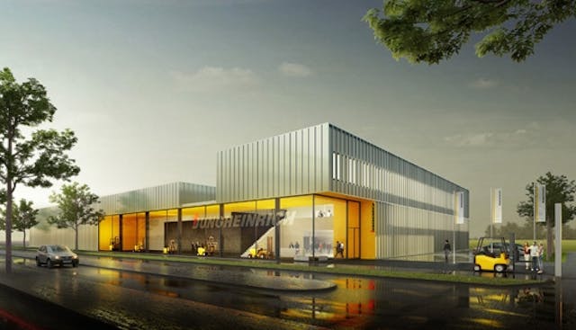 Ergebnis Neubau Vertriebszentralen Der Jungheinrich Competitionline