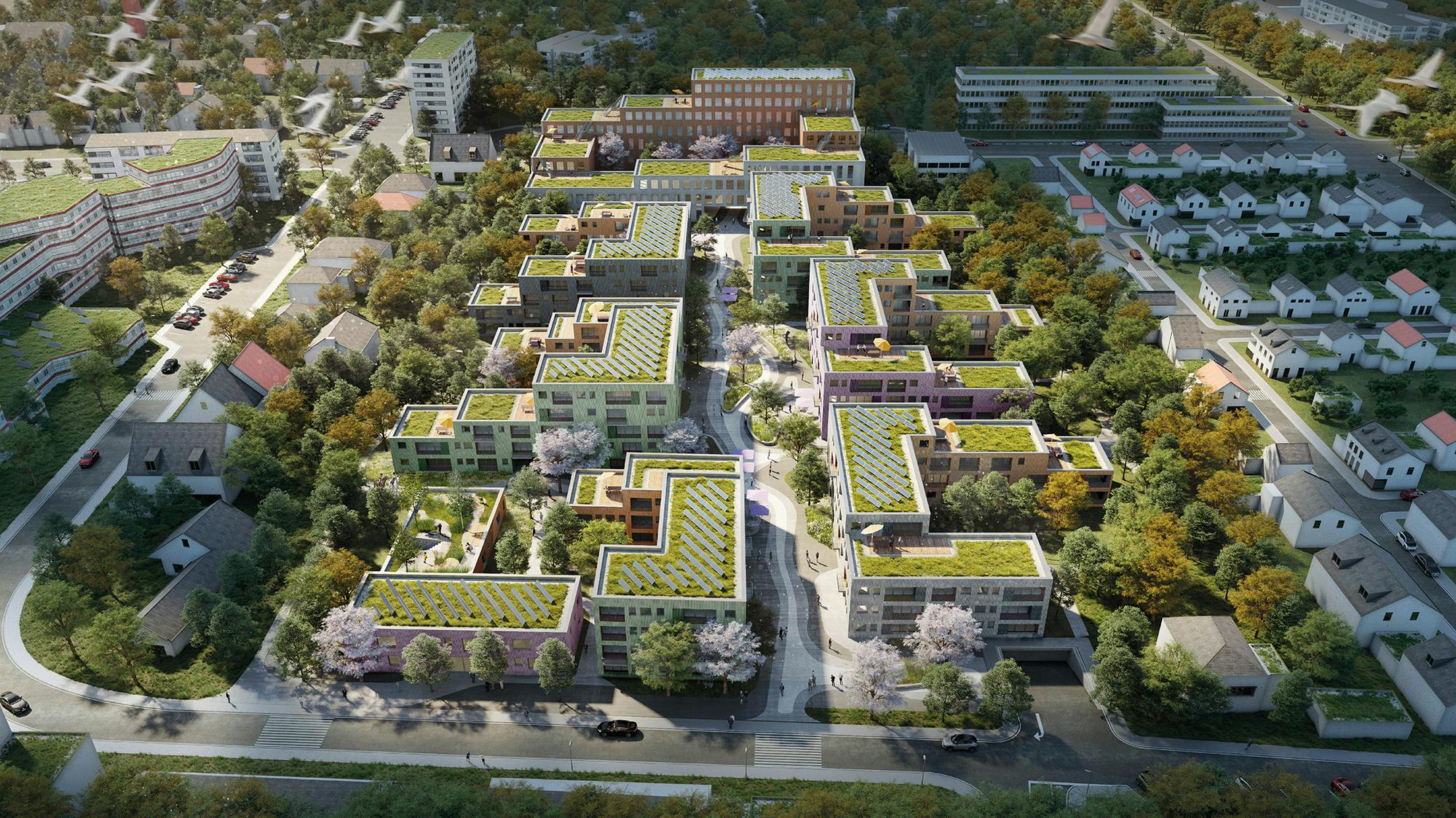 Ergebnis Entwicklung Des Wohn Und Buroquartiers Competitionline