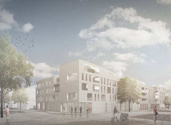 Ergebnis Neubau Post Areal Ziegelstrasse Competitionline