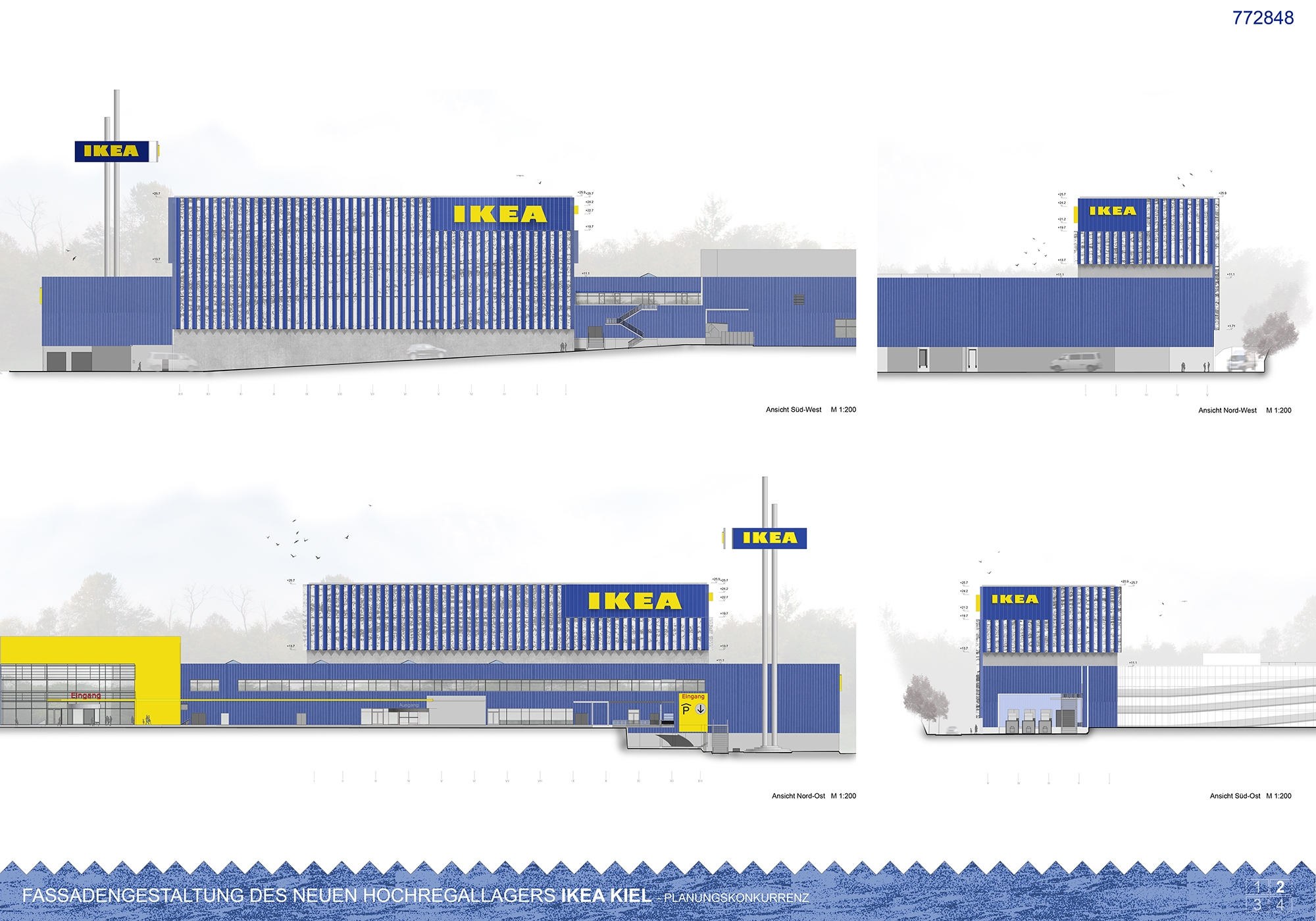 2 Preis Fassadengestaltung Ikea Kiel Competitionline