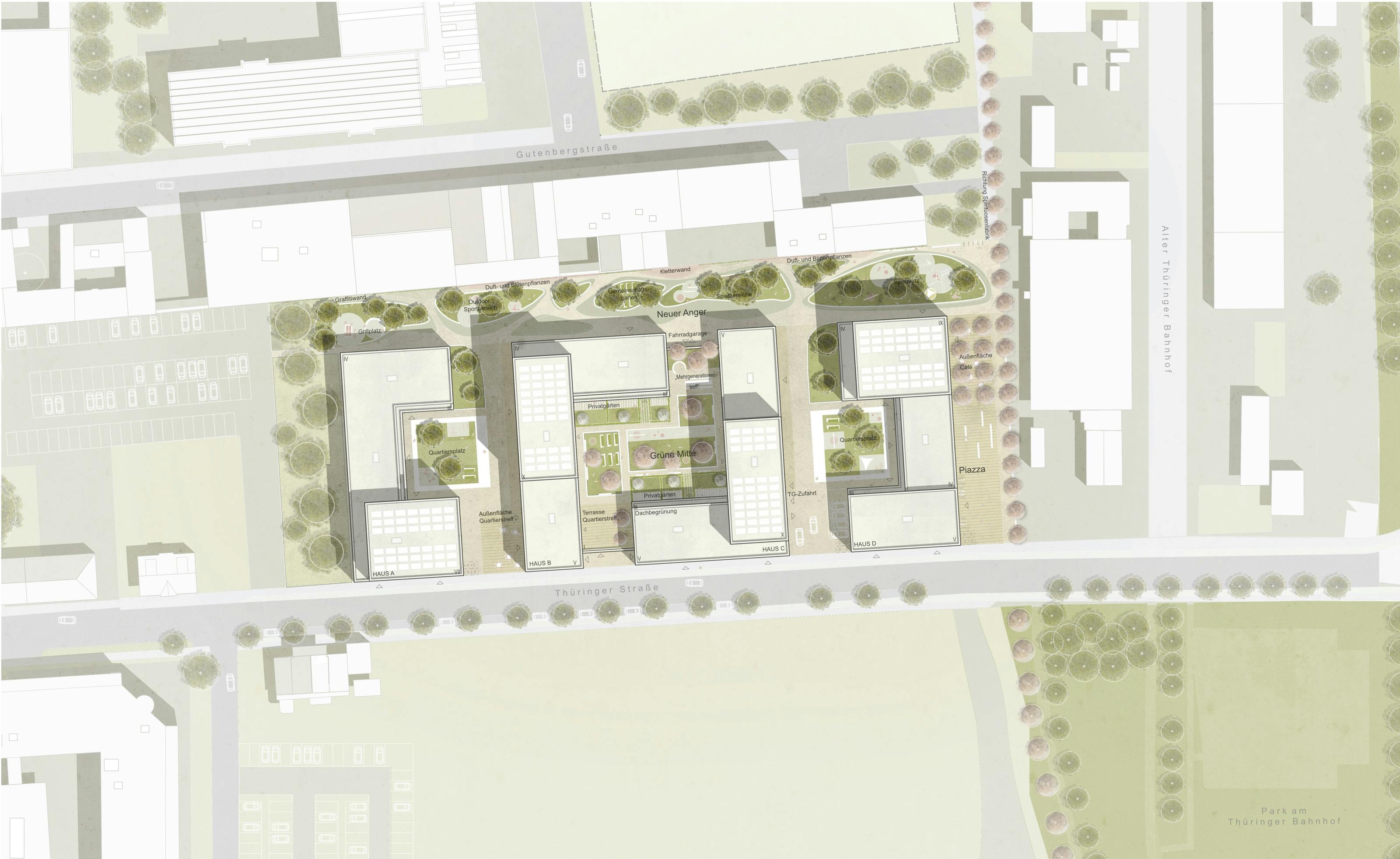 Ergebnis Urbanes Leben Am Thuringer Bahnhof In Ha Competitionline