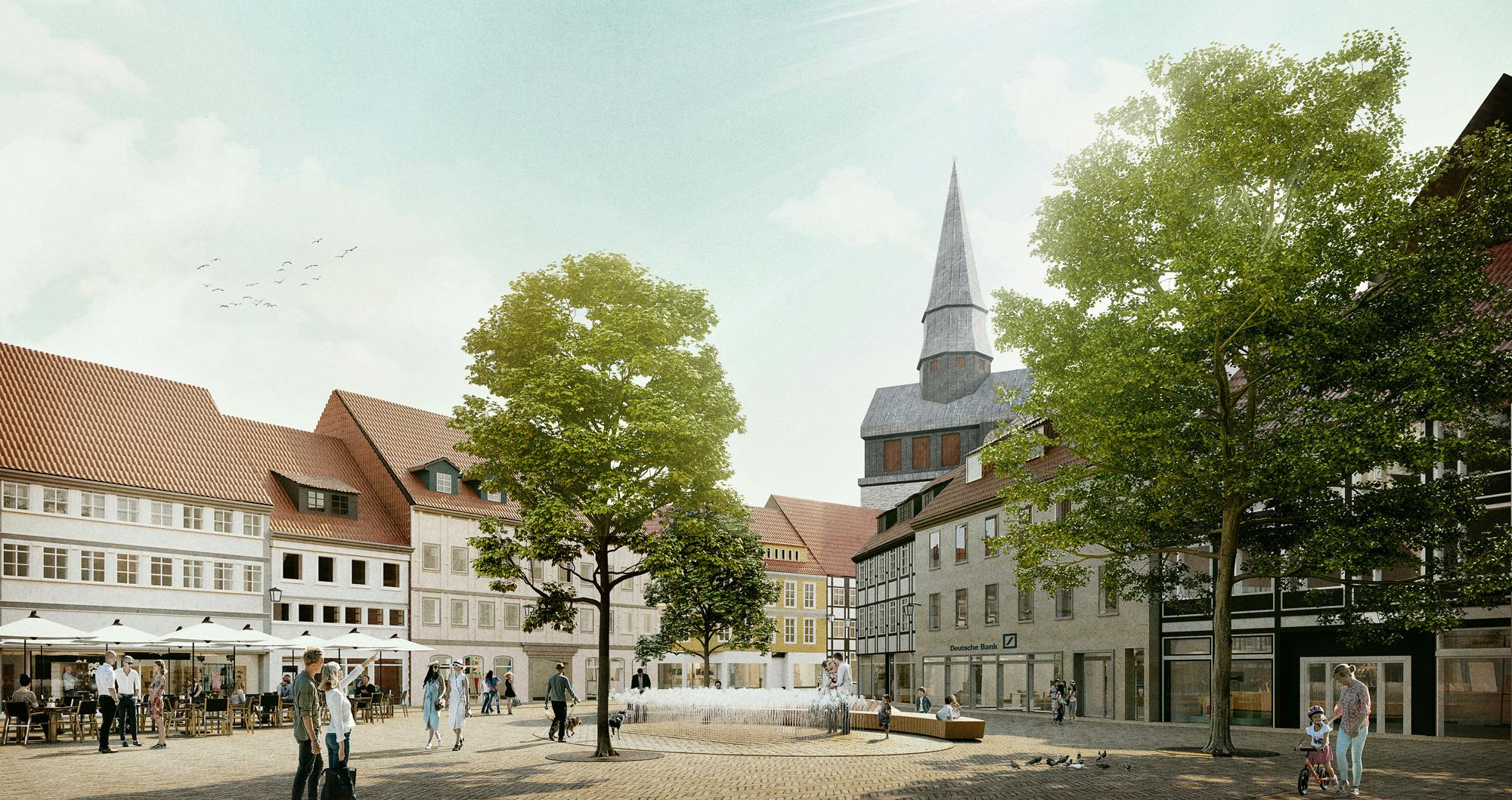 Ergebnis Freiraumgestaltung Kornmarkt In Osterode A Competitionline