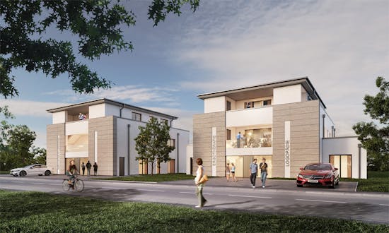 Projekt Neubau Von Zwei Wohn Und Geschaftshauser Competitionline
