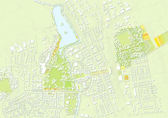 Landesgartenschau Konzept m 1:2500