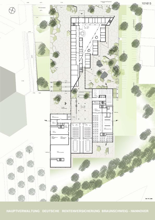 Ergebnis Neubau Der Hauptverwaltung Der Deutschen R Competitionline