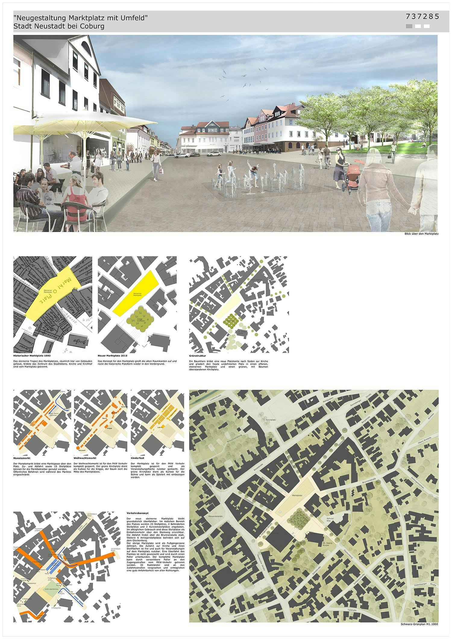 Ergebnis Neugestaltung Marktplatz Mit Umfeld Competitionline