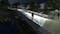 Rendering: Blick nach Nordwest bei Nacht