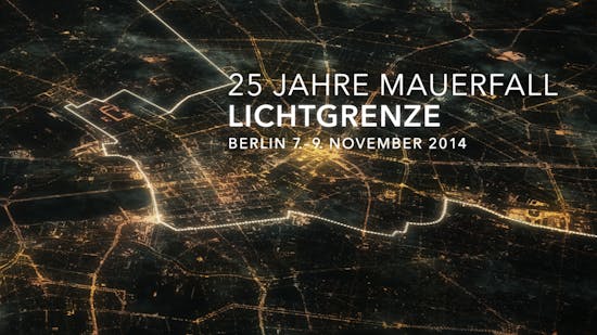 Projekt Lichtgrenze 25 Jahre Mauerfall Jubil Competitionline
