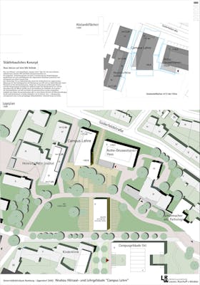 1 Preis Neubau Uke Campus Lehre Horsaalzentrum U Competitionline