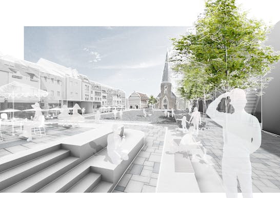 Perspektive Großer Markt