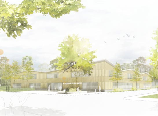 Ergebnis Neubau Der Kindertagesstatte Kinderhau Competitionline