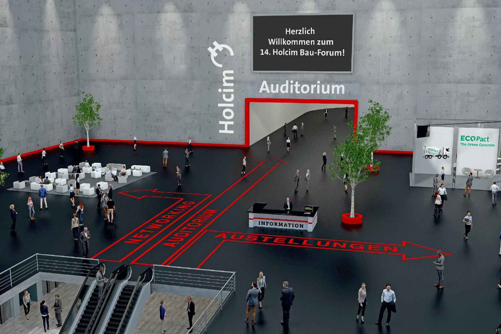 14 Holcim Bau Forum Gruner Bauen Und Teil Der Losung Sein Competitionline